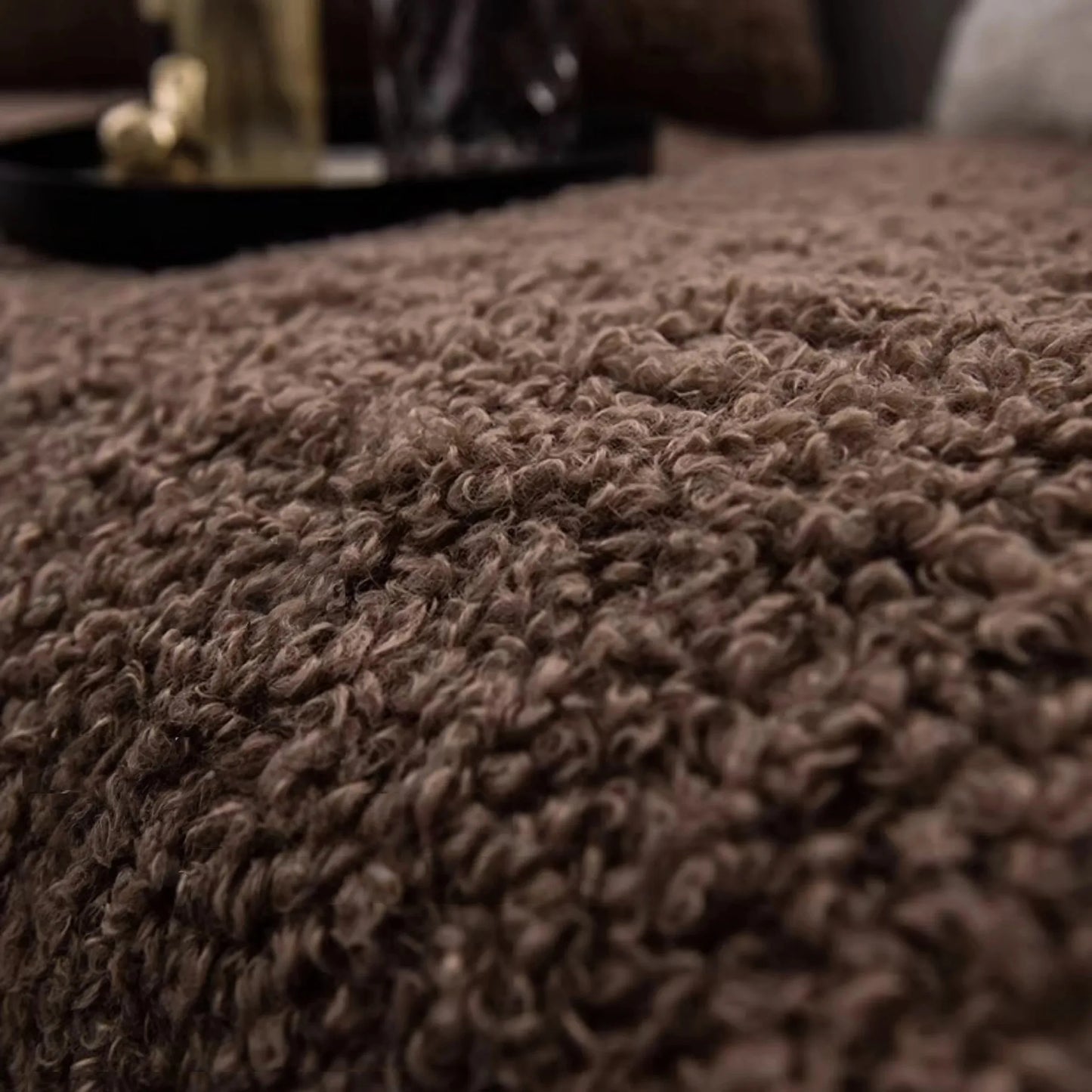 Thick Soft Fluffy Curling Sofa Cover | Anti-Slip Slipcover