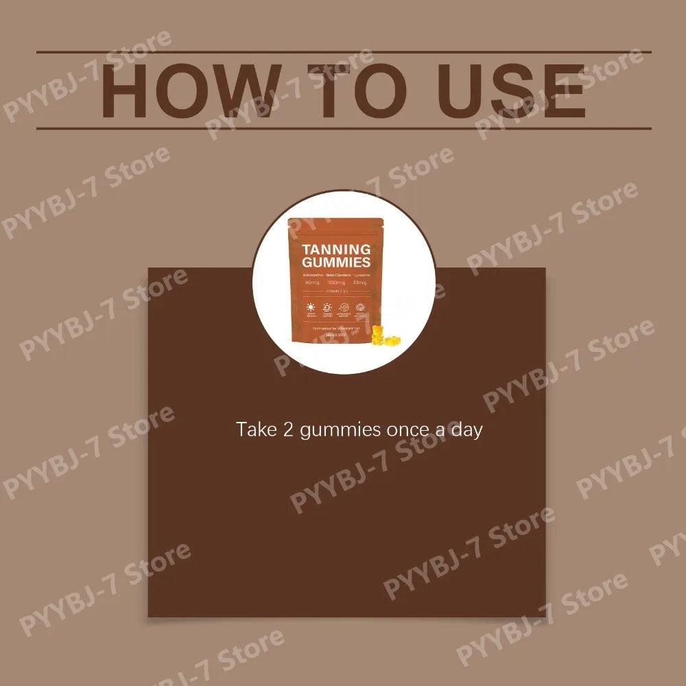 Tanning Nutrition Gummies | Antioxidant Support for Outdoor Glow