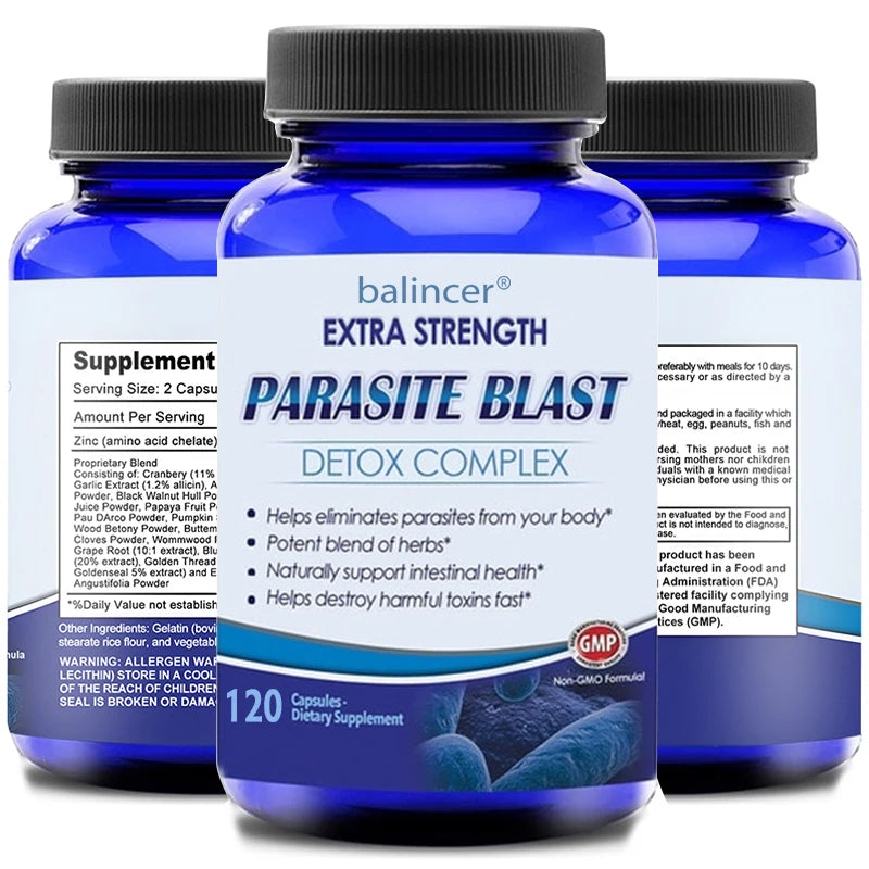 Gut Detox Complex | Natural Parasite Cleanse & Immune Support