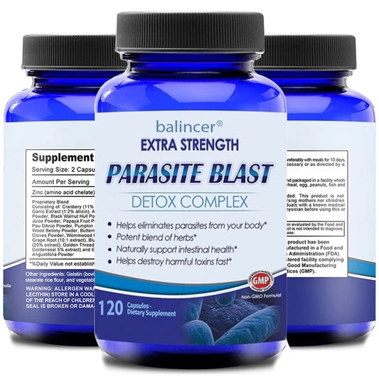 Gut Detox Complex | Natural Parasite Cleanse & Immune Support