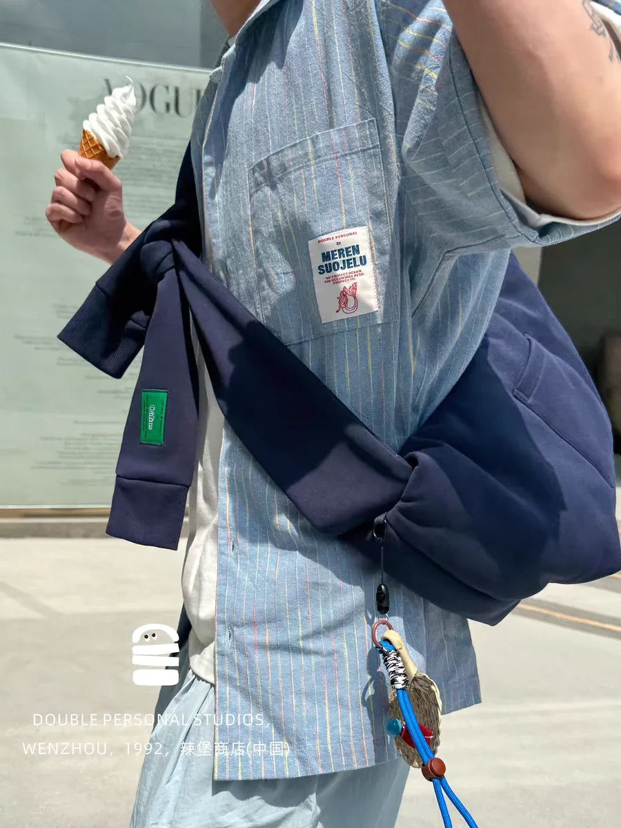 High-Capacity Shoulder Bag | Unisex Street Style Embrace Bag