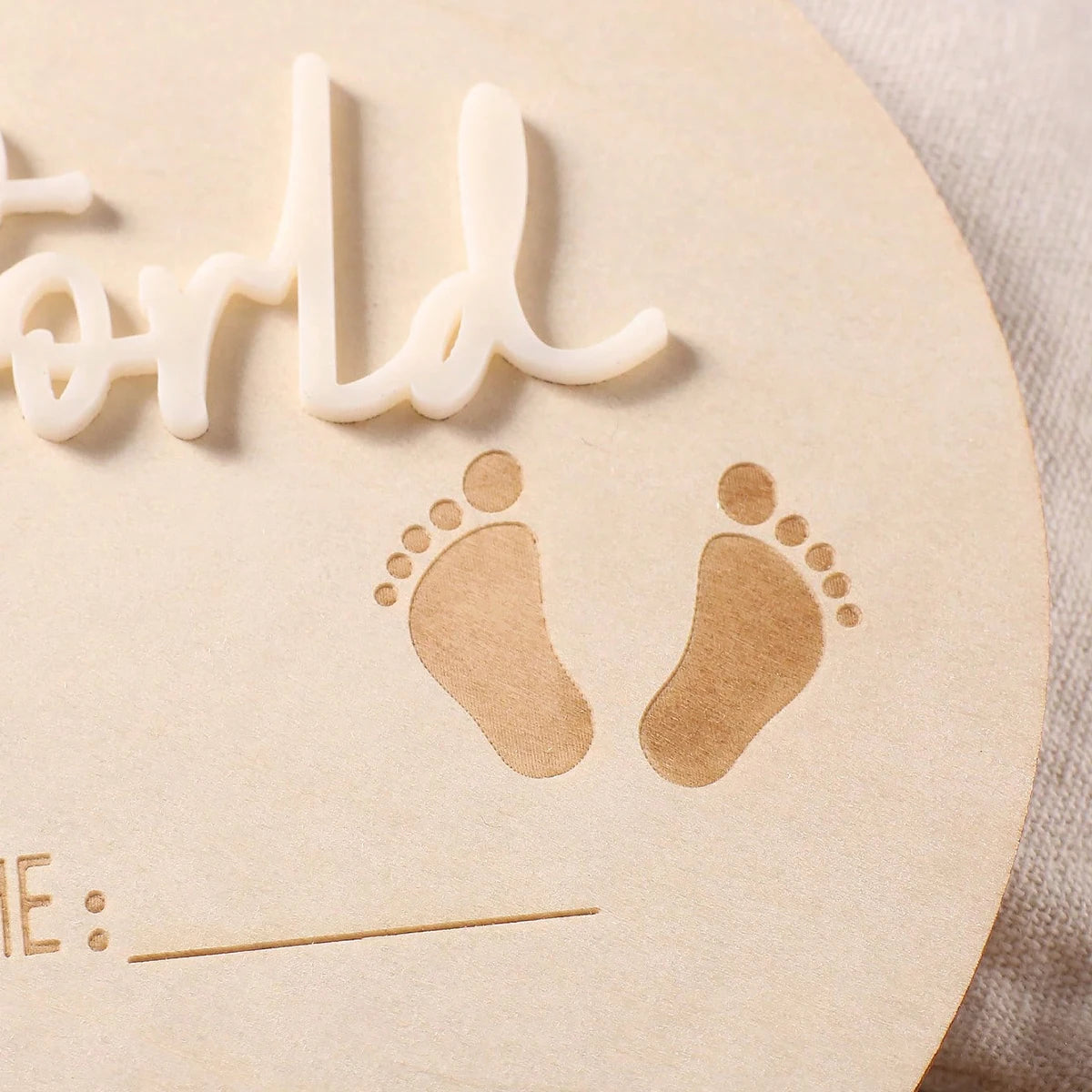 Newborn Baby Photo Props | Cute Wooden Photography Ideas