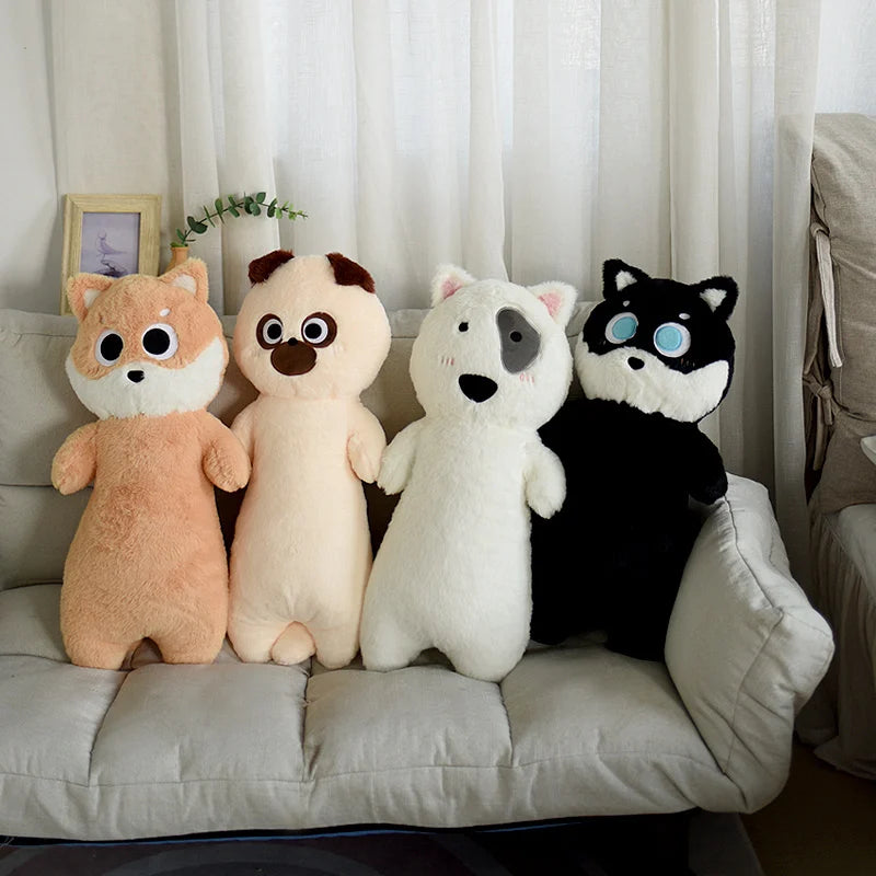 Lifelike Siamese Cat Plush Toy | Hug Cushion for Kids & Home Decor