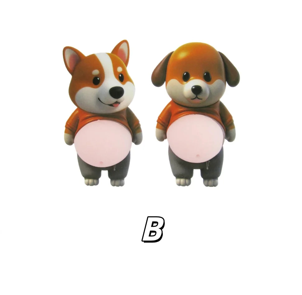 Cute 3D Puppy Squeezeable Phone Case Decoration | Kids Party Favor