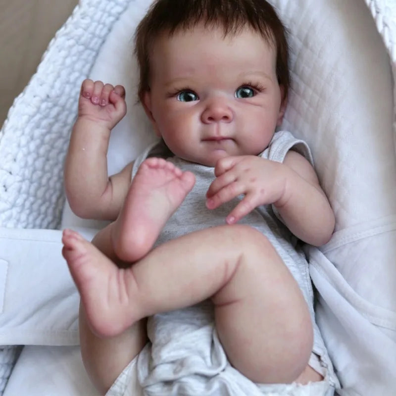 Lifelike 45cm Reborn Baby Doll - Perfect Gift for All Ages