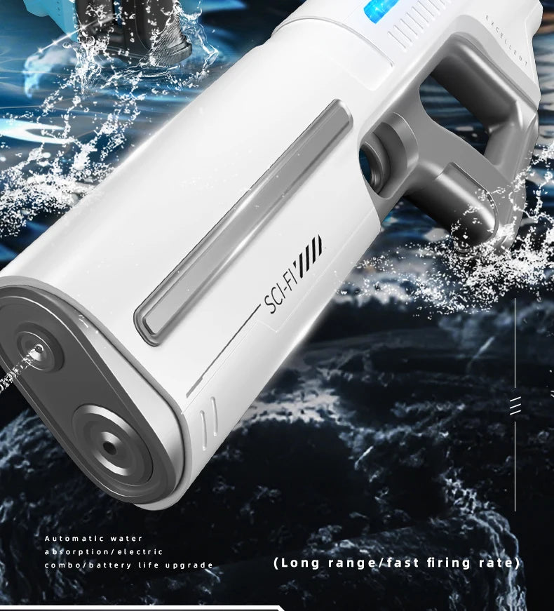 Electric Automatic Water Storage Spray Gun | Summer Fun