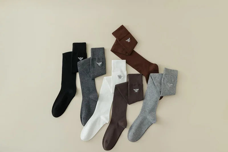 Stylish Women's Cotton Thigh High Stockings | Trendy and Comfortable