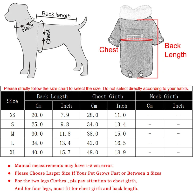 Warm Fleece Jacket for Small Pets | Cozy Autumn Winter Apparel