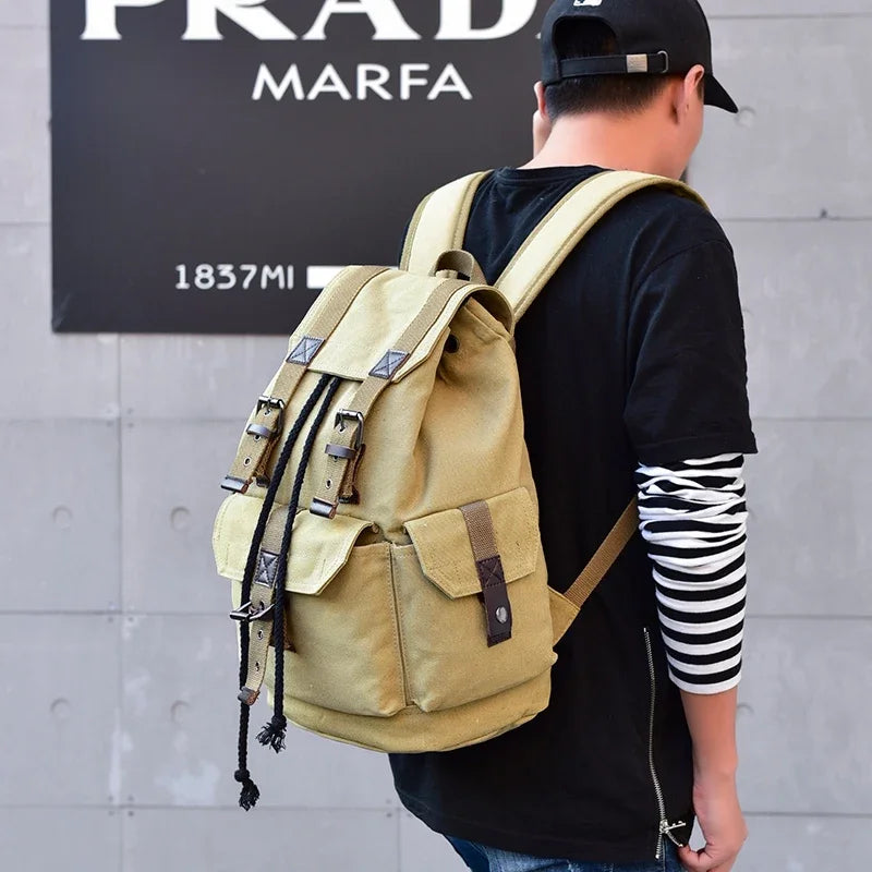 Durable Canvas Backpack | Essential Travel Companion for Everyone