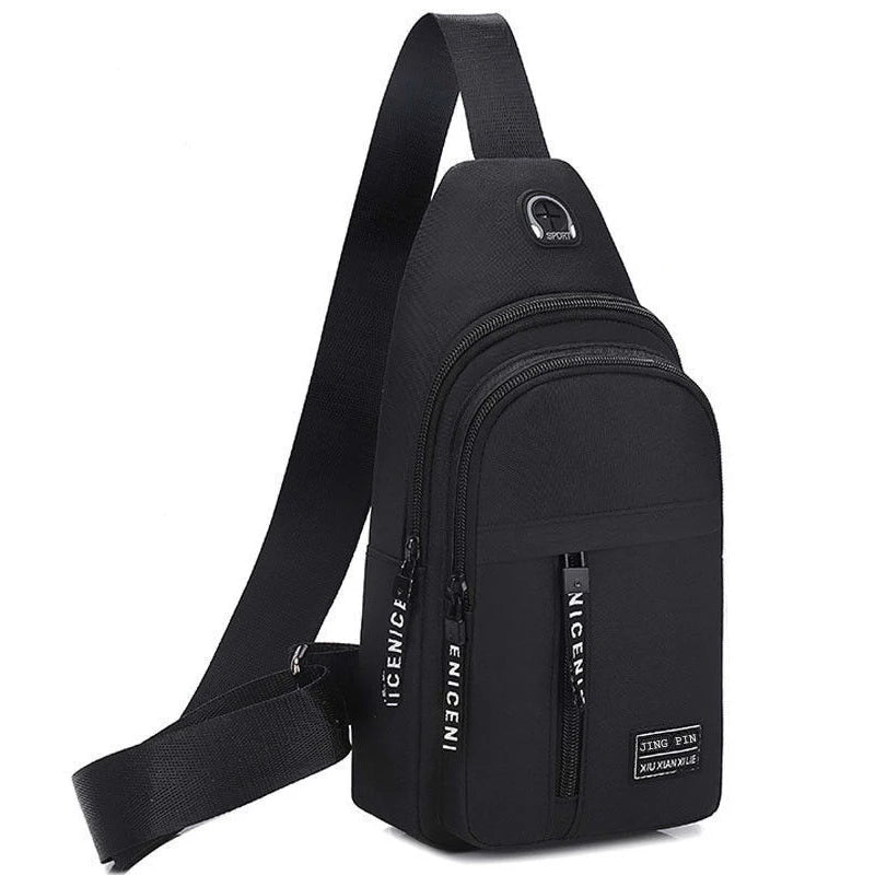 Men's Multifunctional Crossbody Chest Bag | Travel Sling Backpack