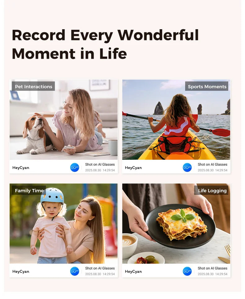 Large Capacity Smart Glasses with Translation & Recording Features