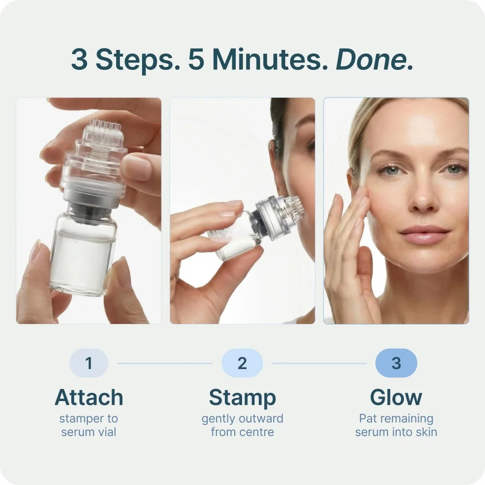 Korean Skin Care Set | Hydrating Hyaluronic Acid & Collagen Serum