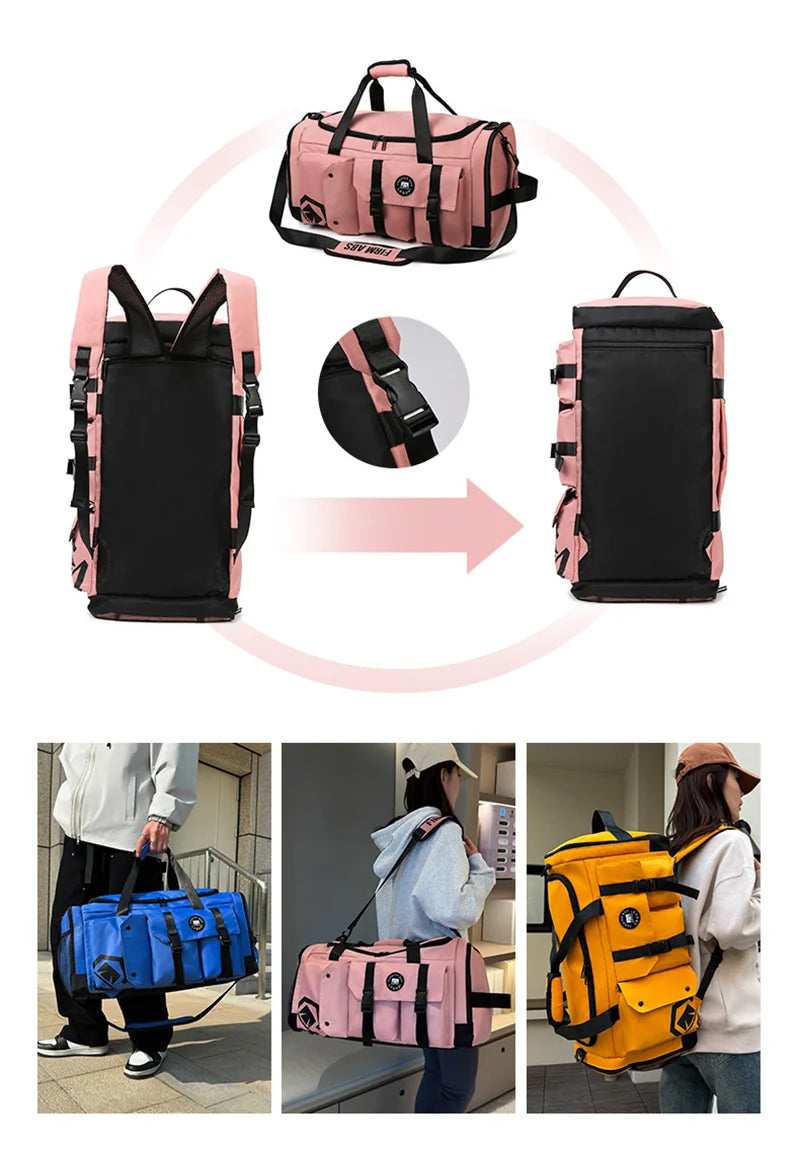 Mochila Unisex de Hombro | Bolsa Versátil para Viajes y Senderismo