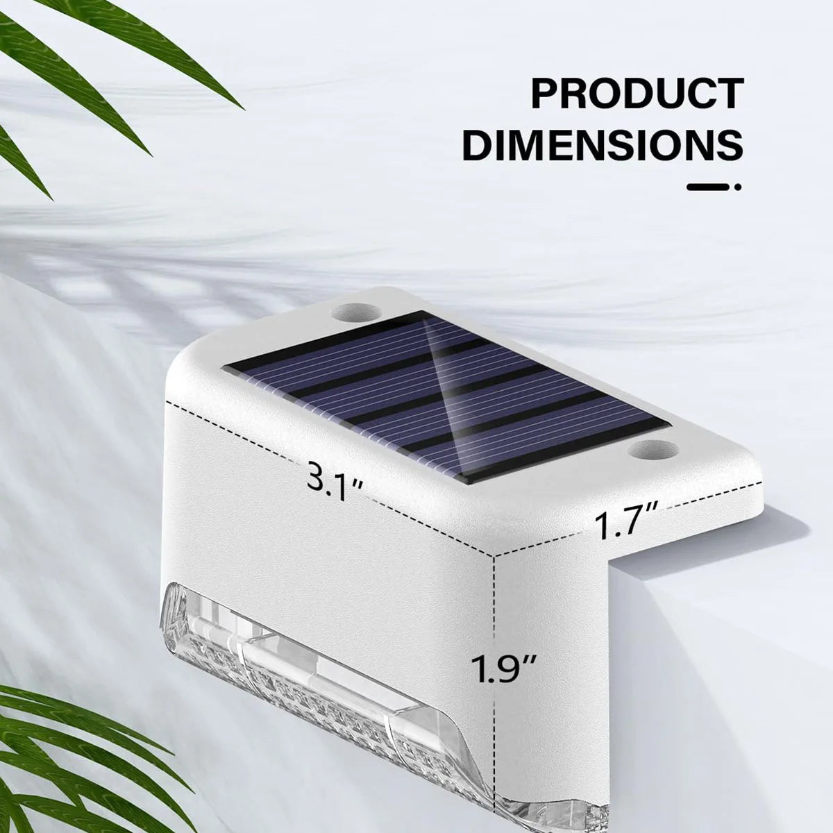 Solar Powered Deck Lights | Waterproof LED Step Lights