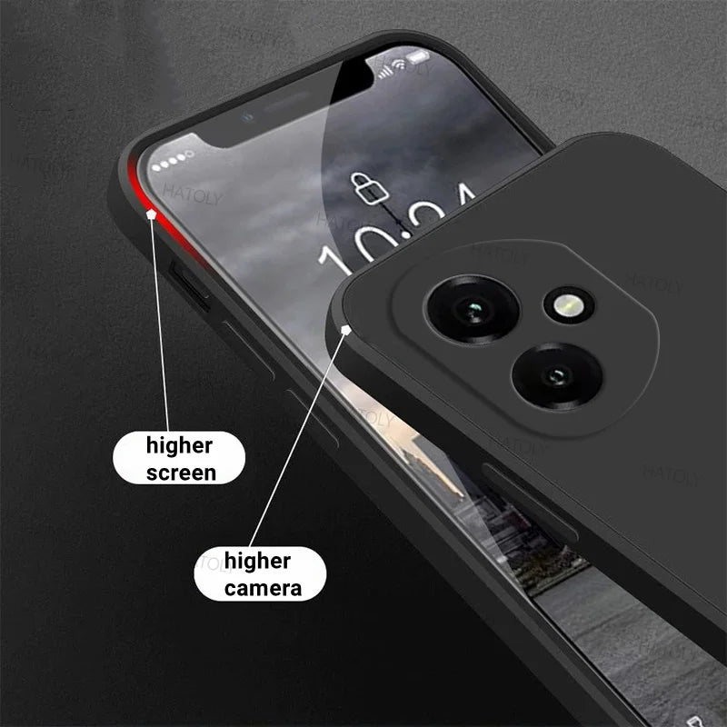 Shockproof Liquid Silicone Phone Case | Honor 400 Protection Cover