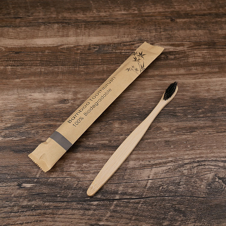Eco-Friendly Bamboo Toothbrushes - Sustainable Oral Care Set