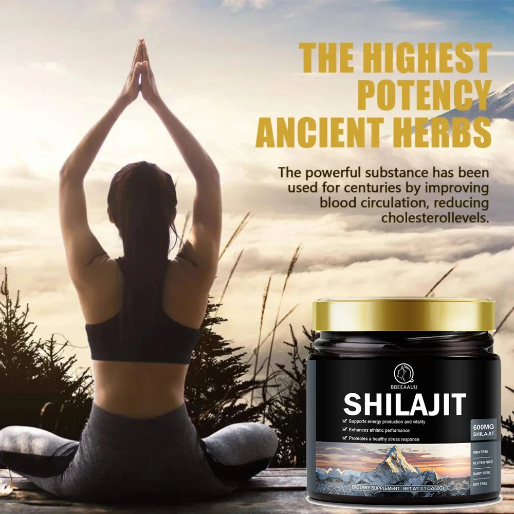 High-Energy Shilajit Resin | Enhance Strength & Immunity