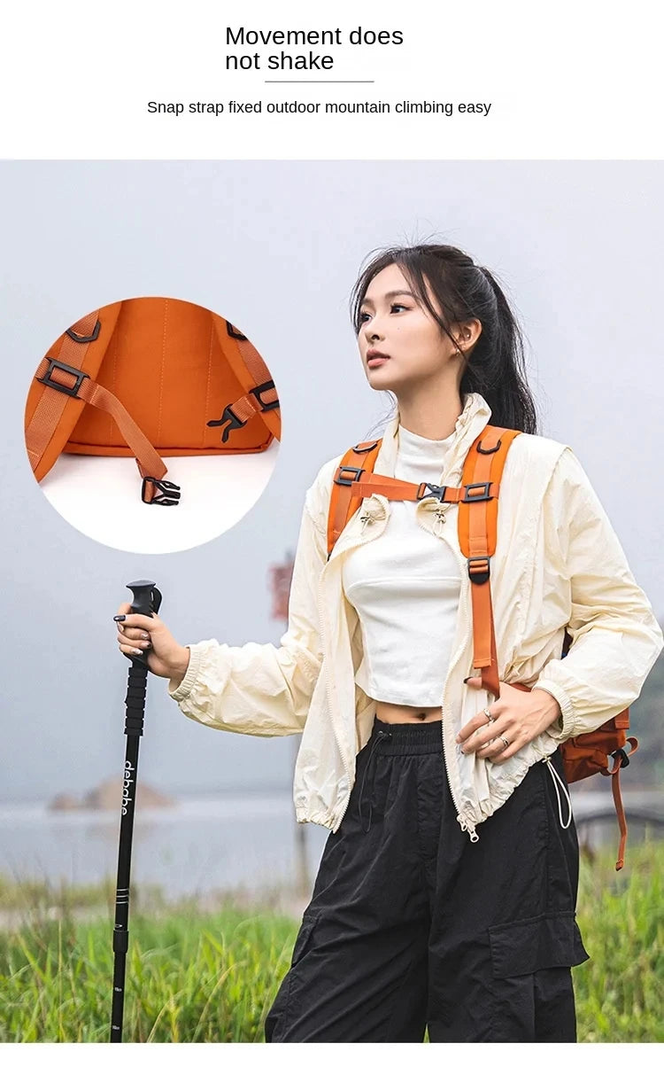 Fashion Travel Backpack for Adventurers | Multifunctional Hiking Bag
