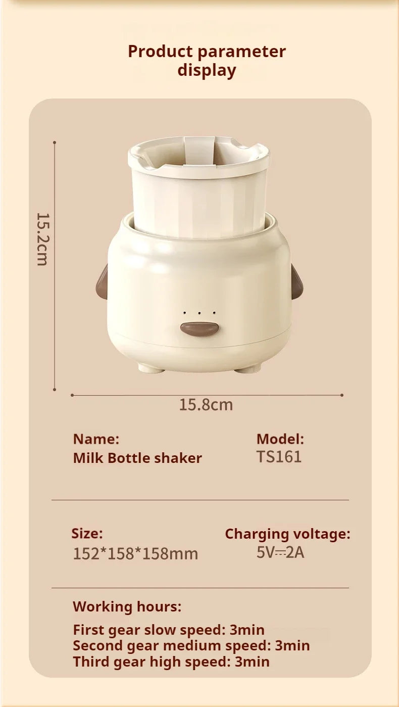USB Smart Electric Milk Powder Mixer | Effortless Formula Maker
