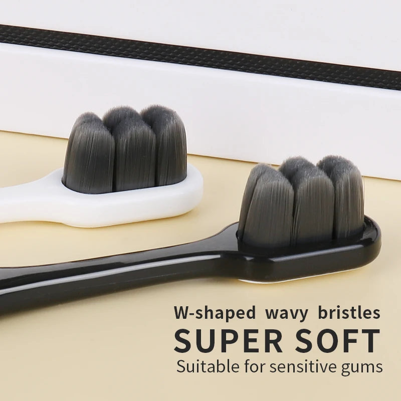 Soft Bristled Toothbrushes for Gum Sensitivity Relief | 2-Pack