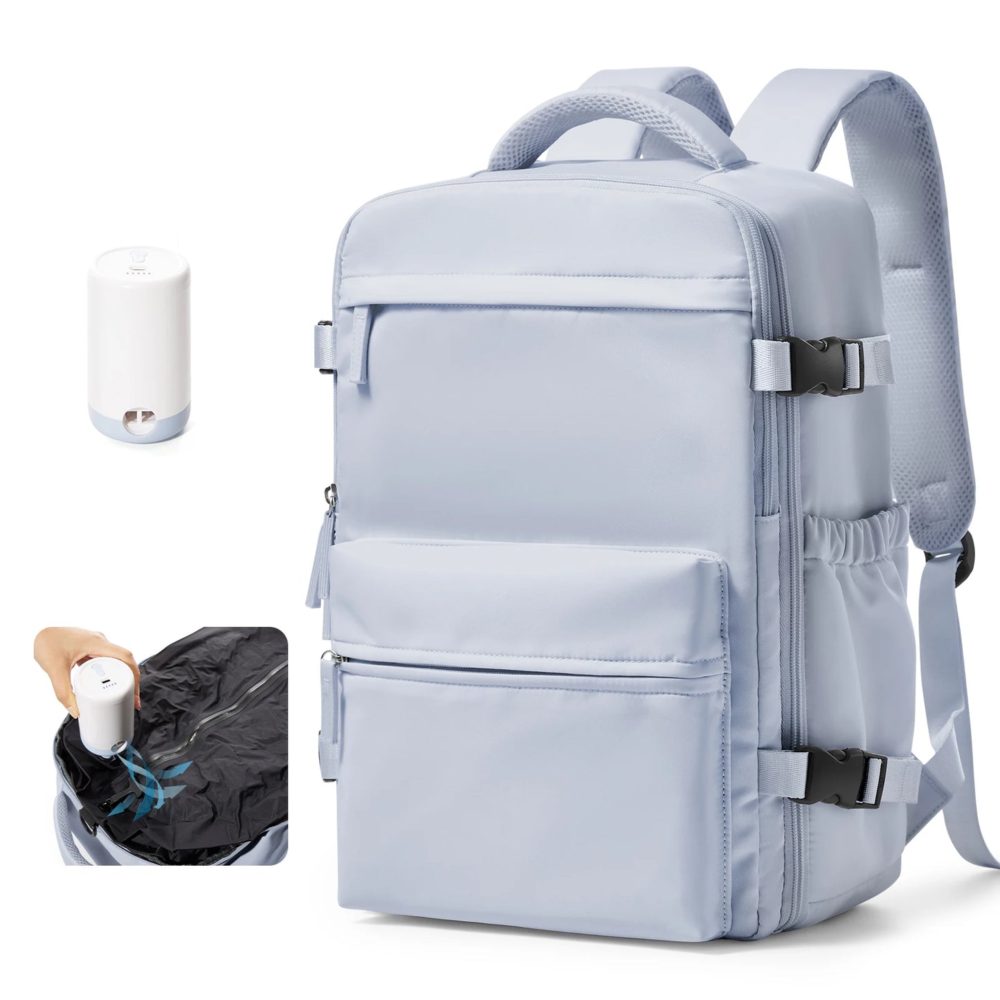 Lightweight Travel Vacuum Backpack - Airline Approved 40x29x15cm