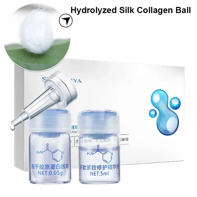 Hydrolyzed Silk Protein Collagen Serum | Intense Hydration & Firming