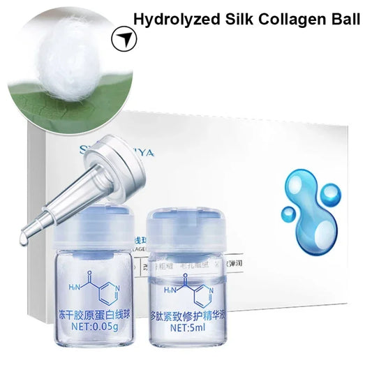 Hydrolyzed Silk Protein Collagen Serum | Intense Hydration & Firming