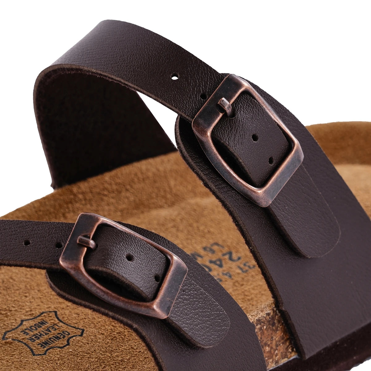 Comfortable Women's Cork Slippers | Stylish Beach Sandals
