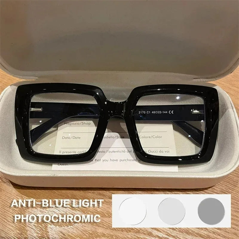 Progressive Photochromic Reading Glasses | Stylish Anti Blue Ray Eyewear