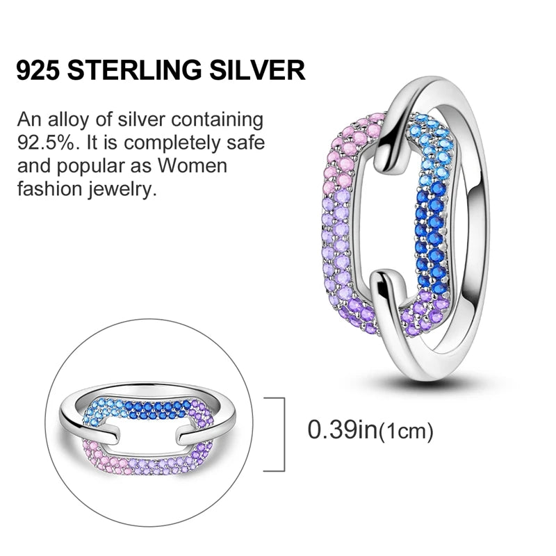 Elegant 925 Sterling Silver Infinite Love Ring | Luxury Wedding Jewelry