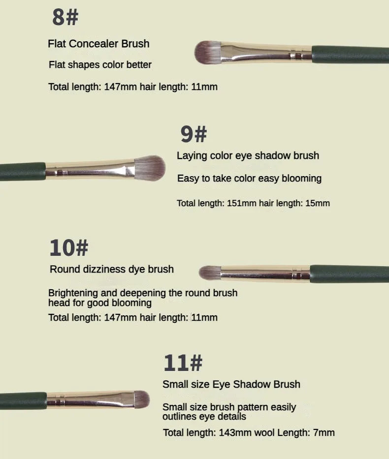 Super Soft Makeup Brush Set | 14 Essential Beauty Tools