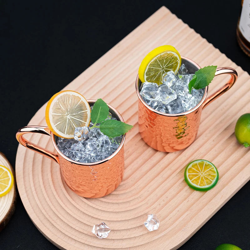 Pure Copper Moscow Mule Mug | Elegant Drinkware for Any Occasion