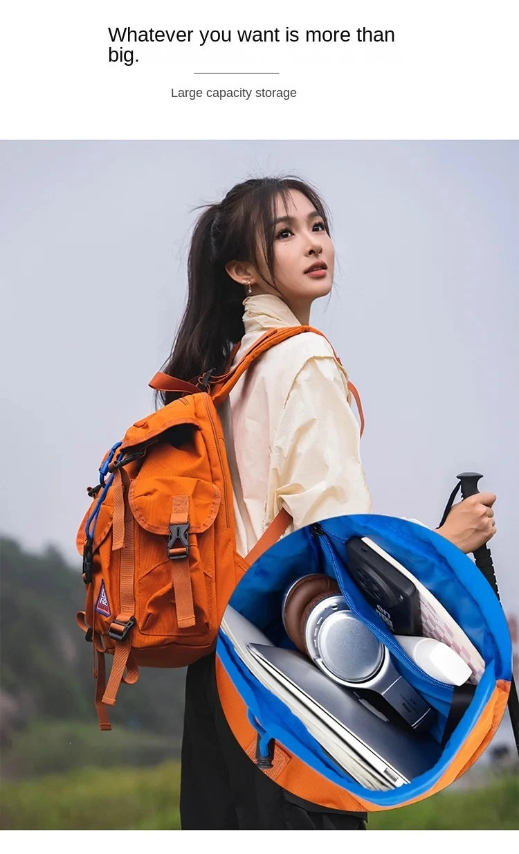 Fashion Travel Backpack for Adventurers | Multifunctional Hiking Bag