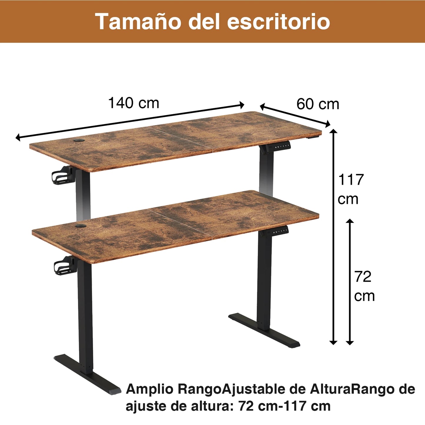 Height Adjustable Standing Desk | Modern Ergonomic Workstation