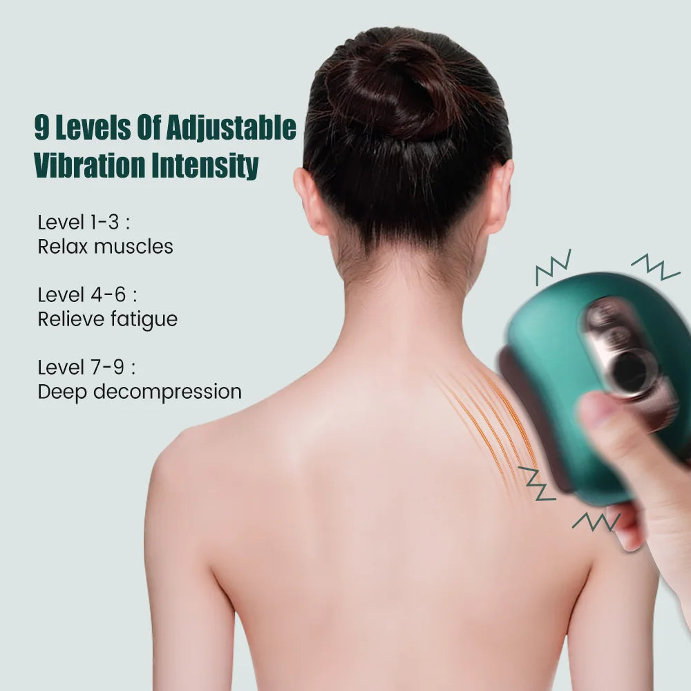 Electric Gua Sha Massager | Relaxing Facial & Body Therapy Tool