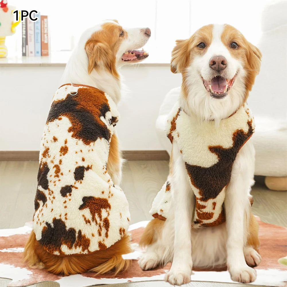 Cozy Pet Flannel Coat | Stylish & Warm Winter Clothing