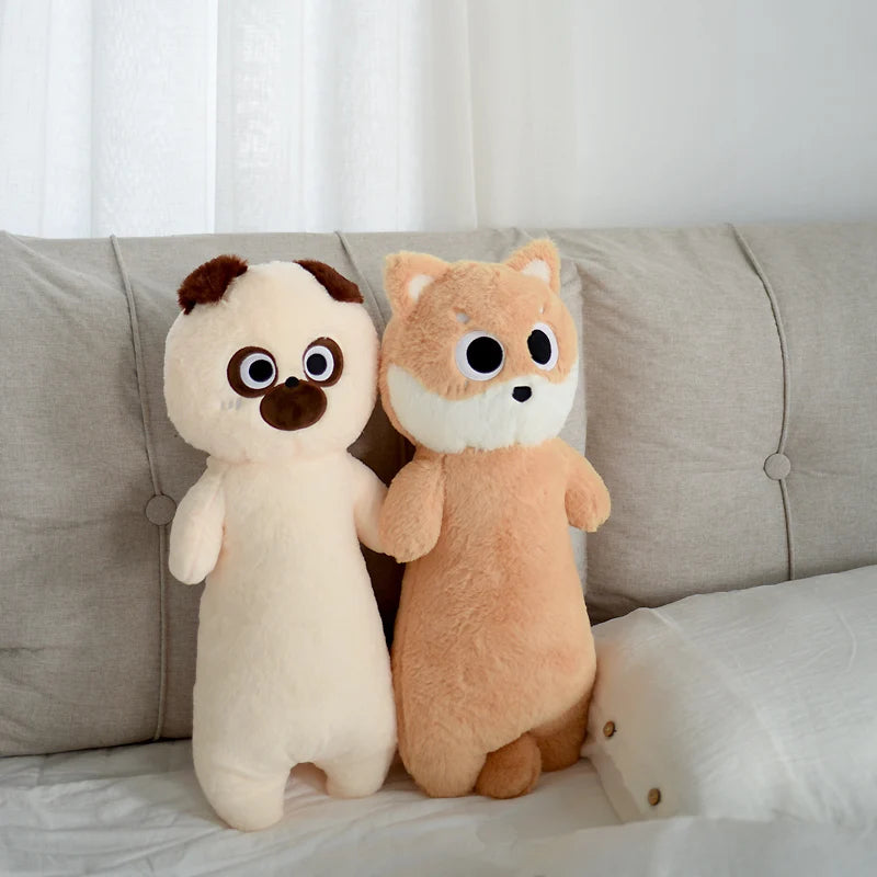 Lifelike Siamese Cat Plush Toy | Hug Cushion for Kids & Home Decor