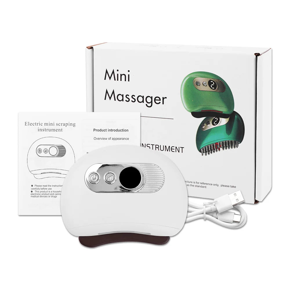 Electric Gua Sha Massager | Relaxing Facial & Body Therapy Tool