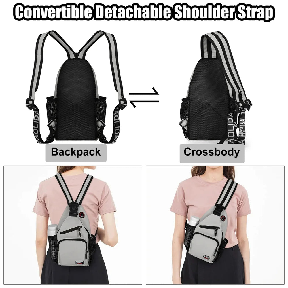 Adjustable Women Chest Bag | Versatile Sports Travel Messenger
