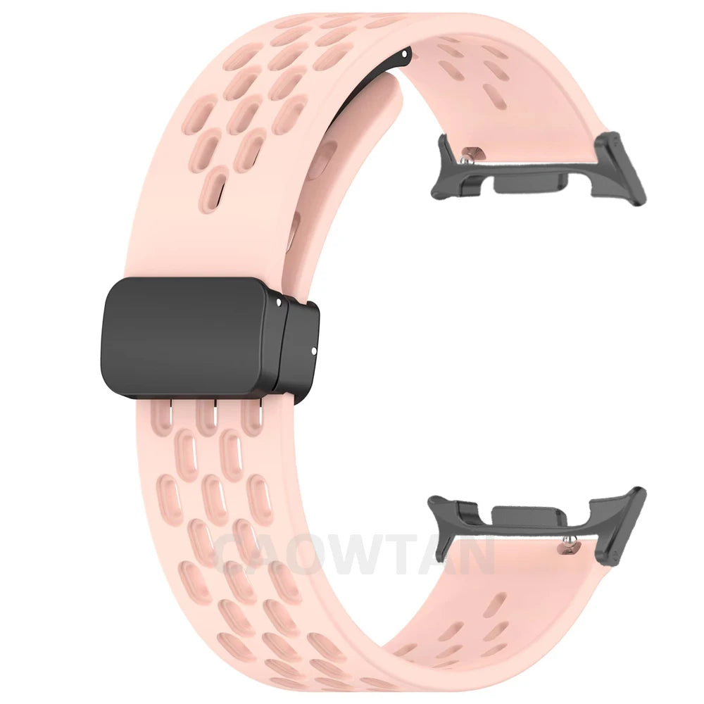 Breathable Sports Silicone Strap for Galaxy Watch | Magnetic Clasp