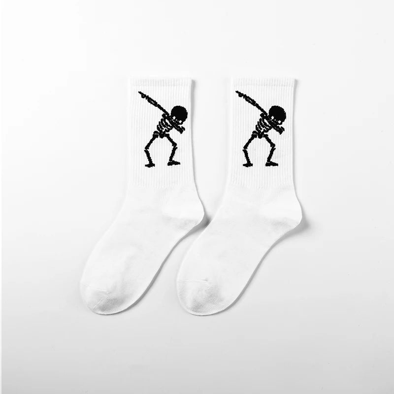 Trendy Unisex Cartoon Cotton Crew Socks | Comfort Meets Style