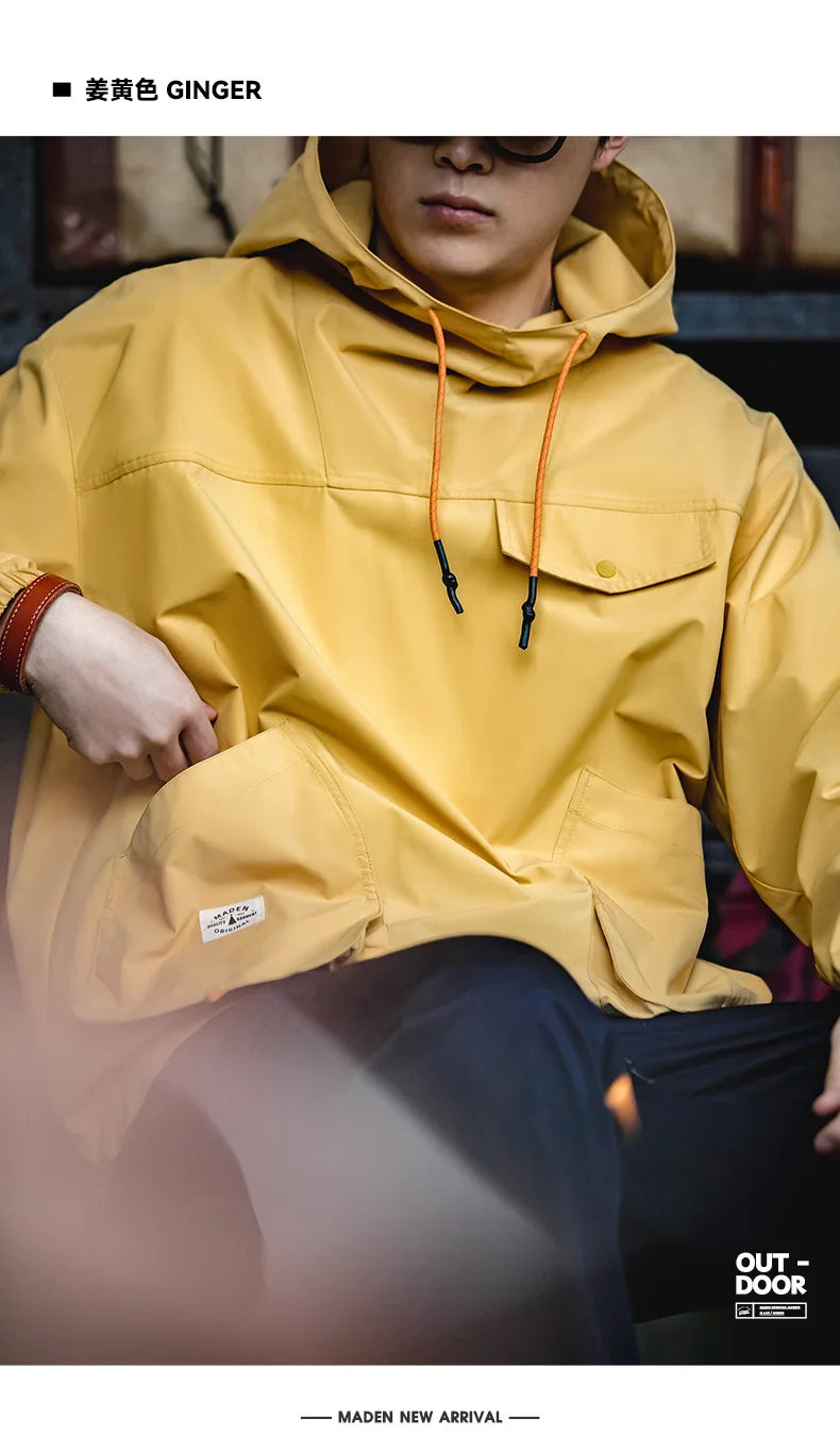 Men's Casual Multi-Pocket Hooded Jackets | Stylish Spring & Fall Wear