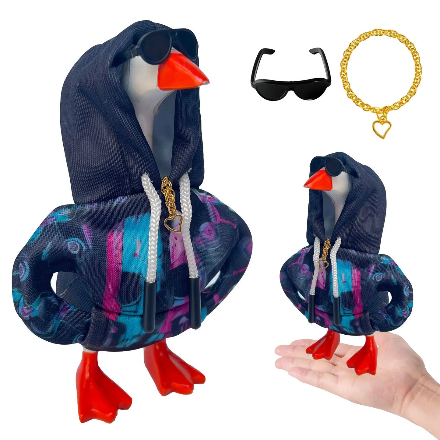 7-Inch Desk Goose Outfits | Fun and Playful Desktop Accessories