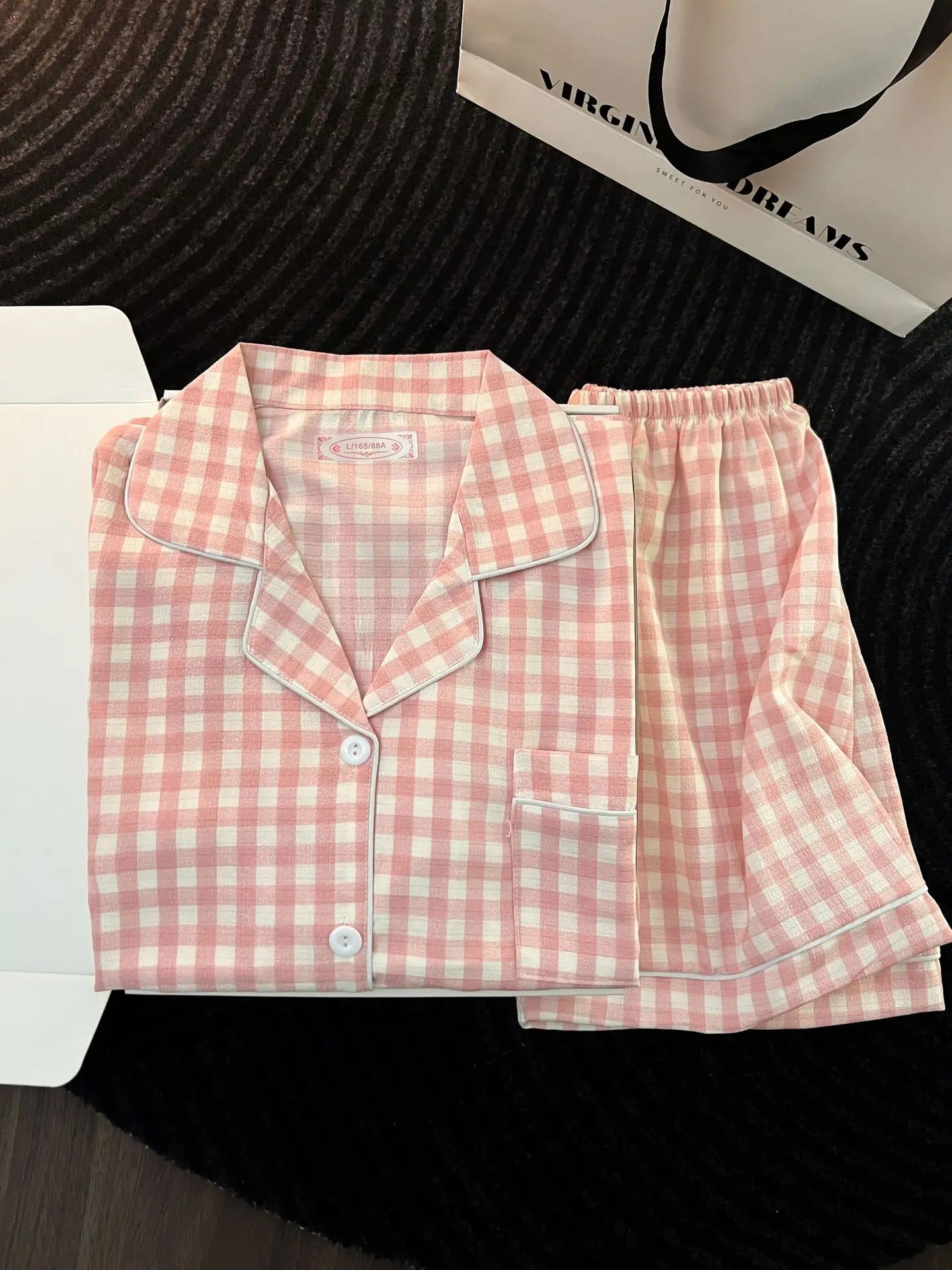 Cute Women's Summer Pajamas | Comfortable Bubble Cotton Home Wear