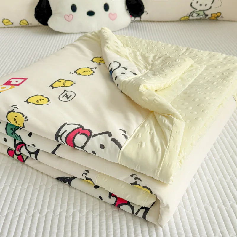 Cartoon Summer Quilt for Kids | Cooling Sensation Blanket