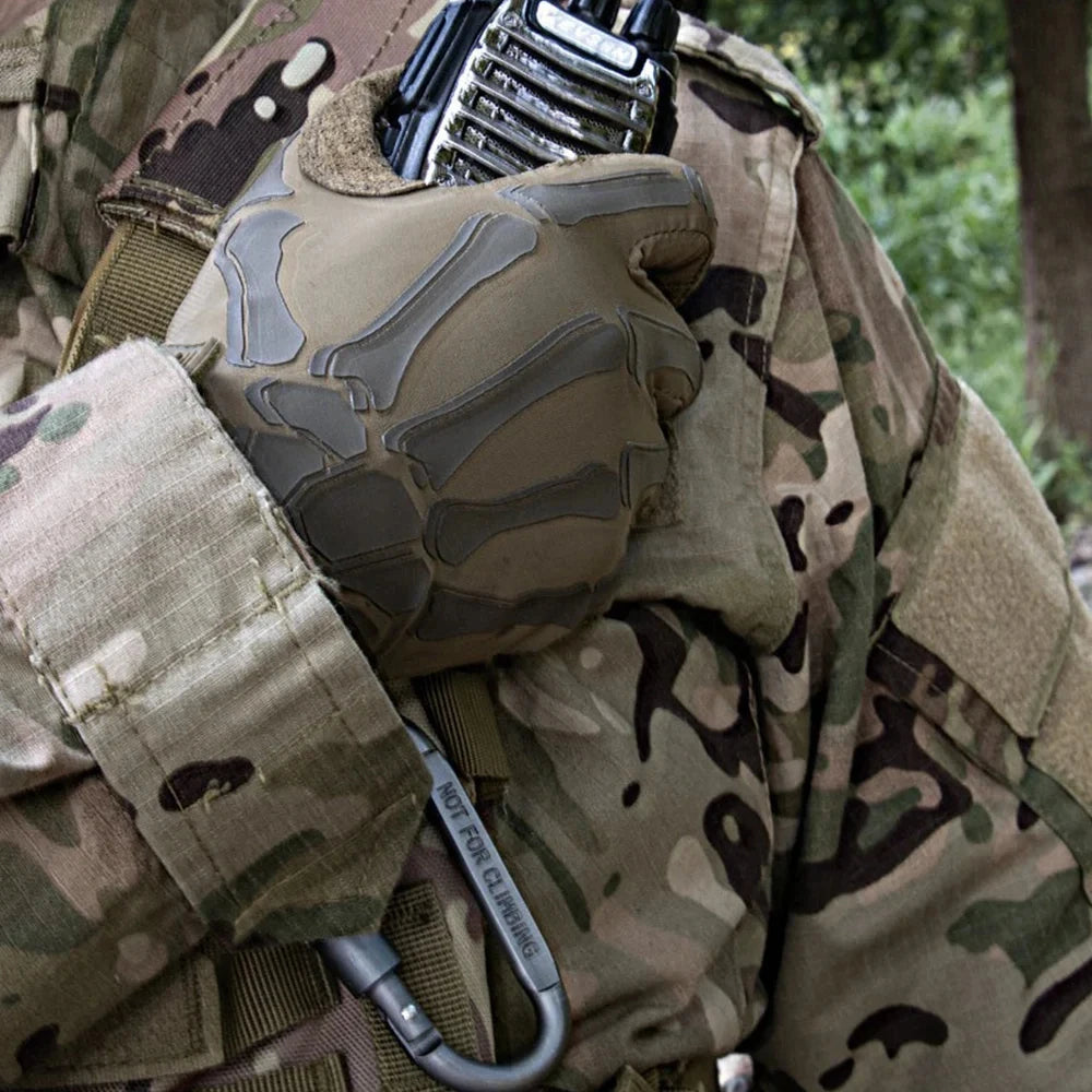 Unisex Touchscreen Motorcycle Gloves | Breathable Tactical Full-Finger