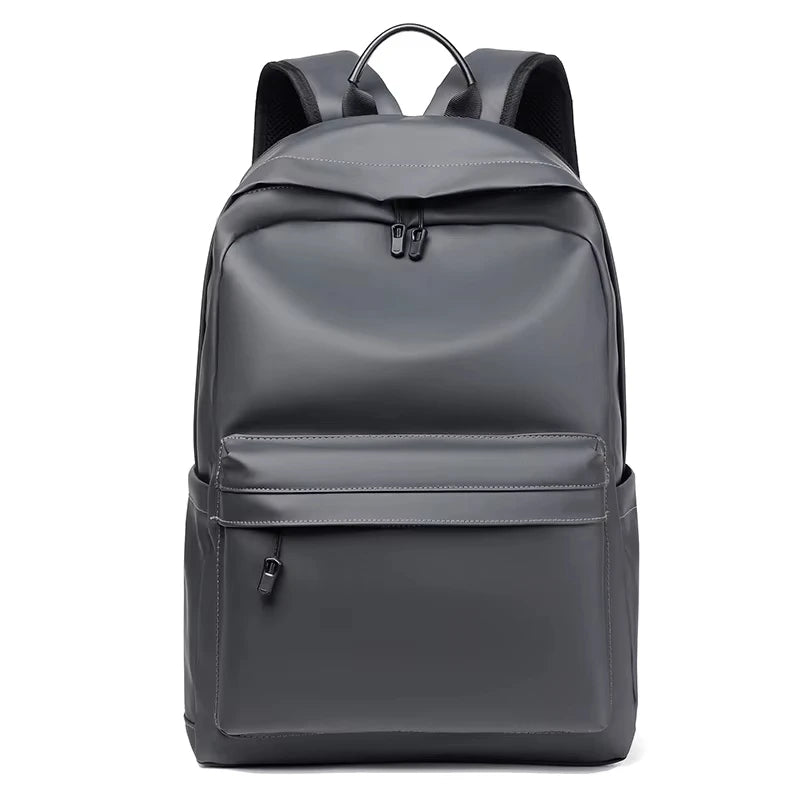 Stylish PU Leather Backpack for Men | Versatile School & Laptop Bag
