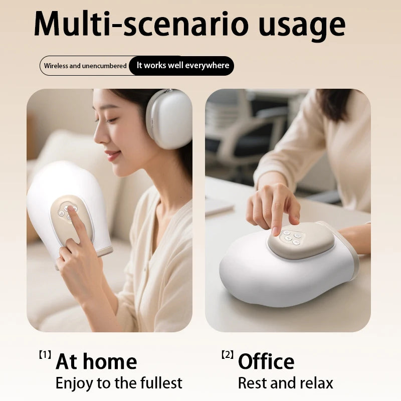 Airbag Compression Hand Massager | Relaxing Vibration Glove