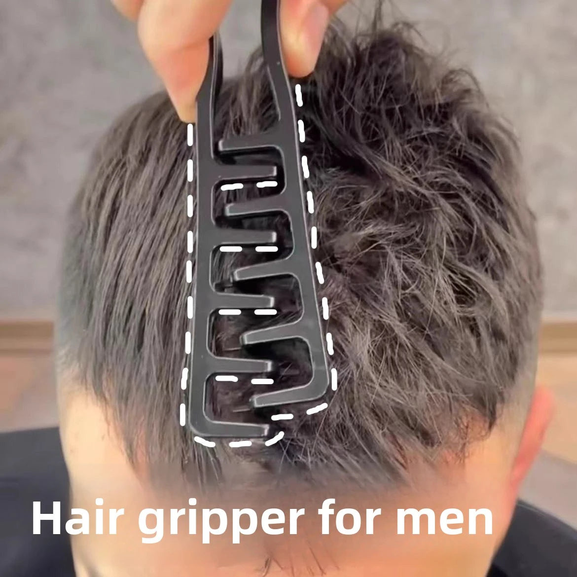 Men's Portable Styling Comb Set | Easy Storage & Grip