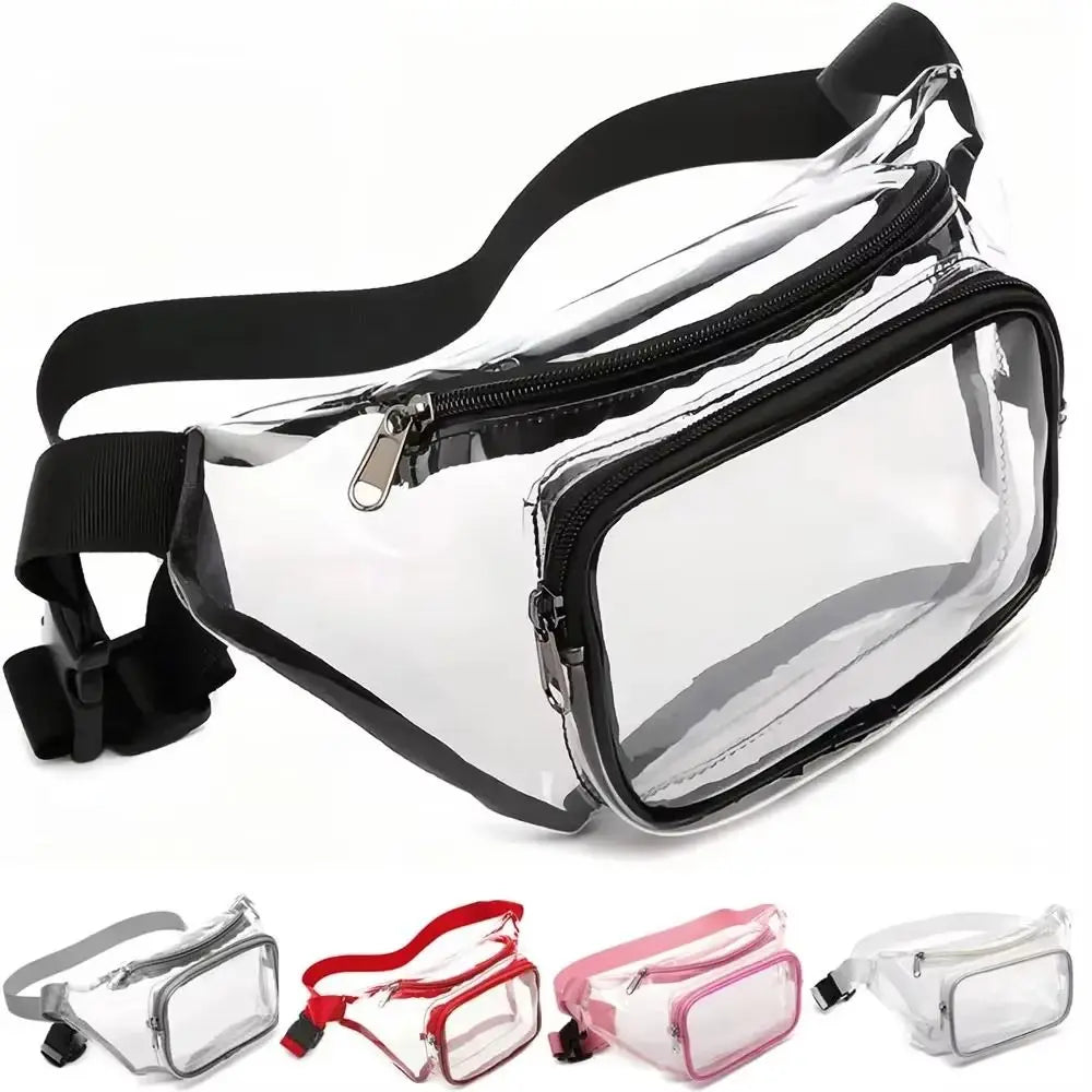 Waterproof Clear Fanny Pack | Stadium Approved Sports Waist Bag